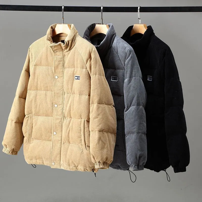 Gregor | Men's quilted jacket with stand-up collar
