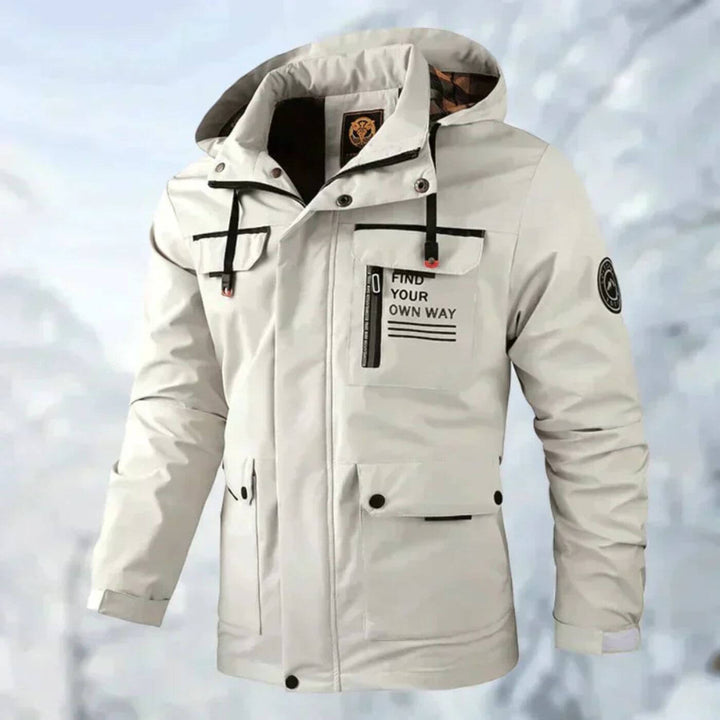 Lukas | Herren Kapuzenjacke mit mehreren Taschen