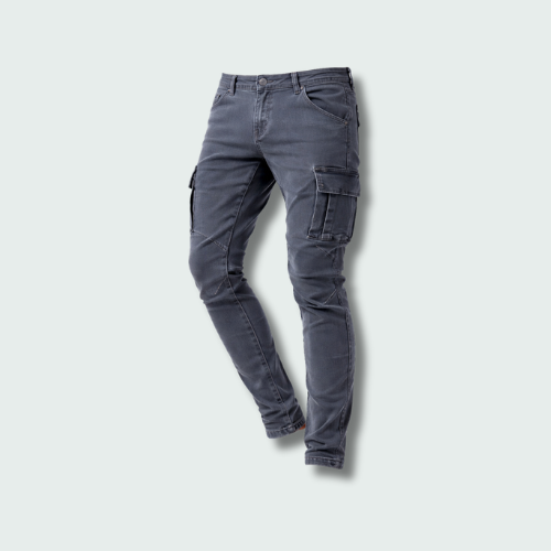 Kilian | Herren Cargo Jeans Slim Fit mit Taschen