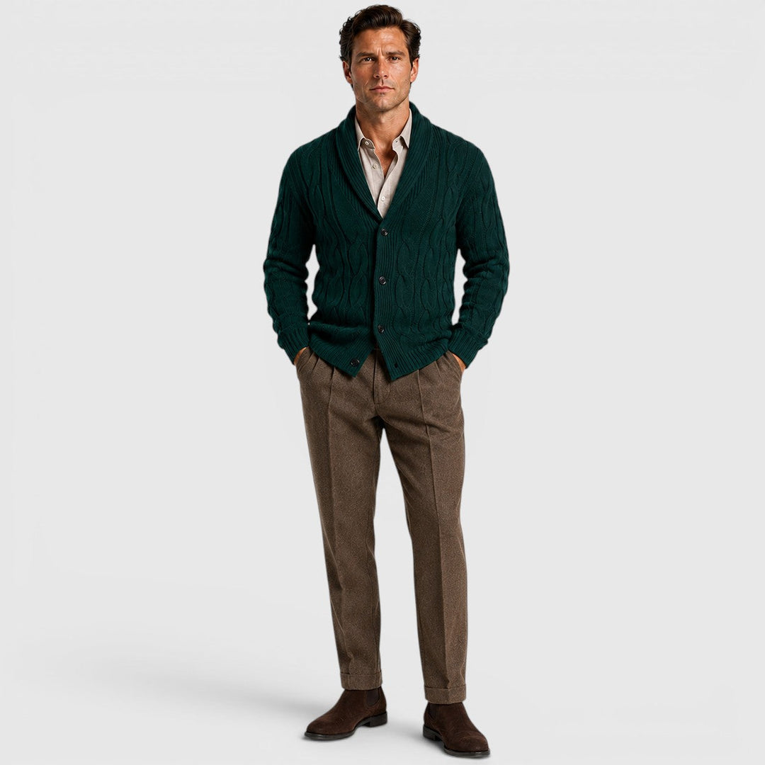 Konrad | Men’s Chenille Cardigan
