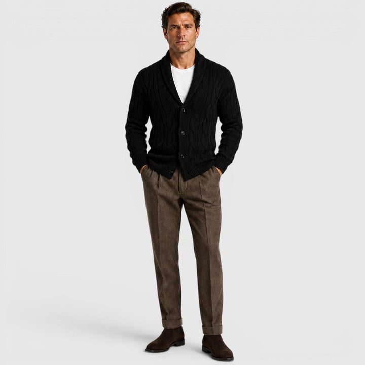 Konrad | Men’s Chenille Cardigan