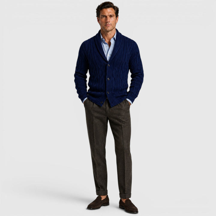 Konrad | Men’s Chenille Cardigan
