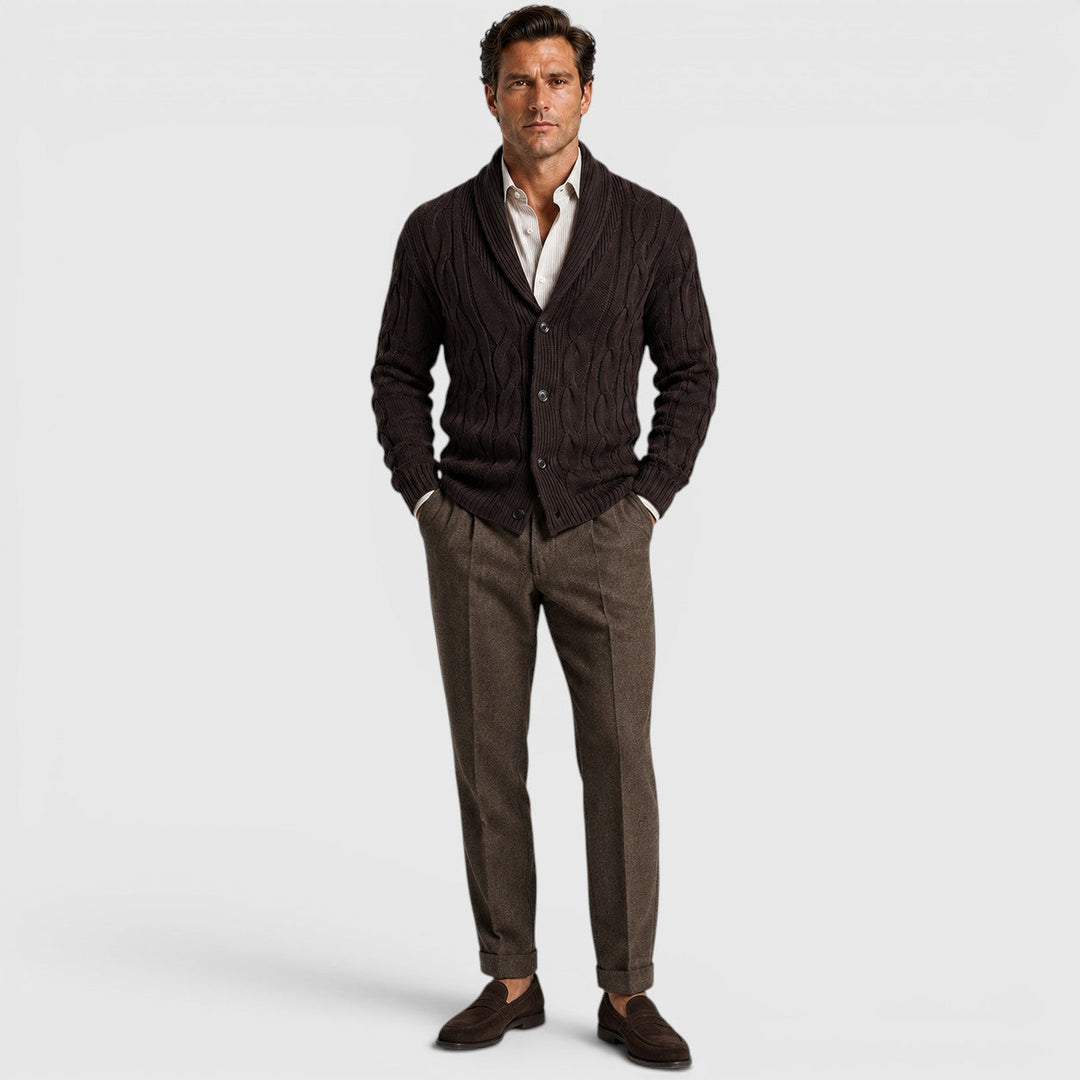 Konrad | Men’s Chenille Cardigan