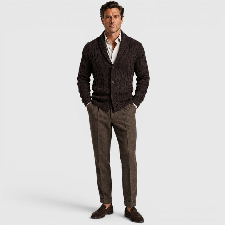 Konrad | Men’s Chenille Cardigan