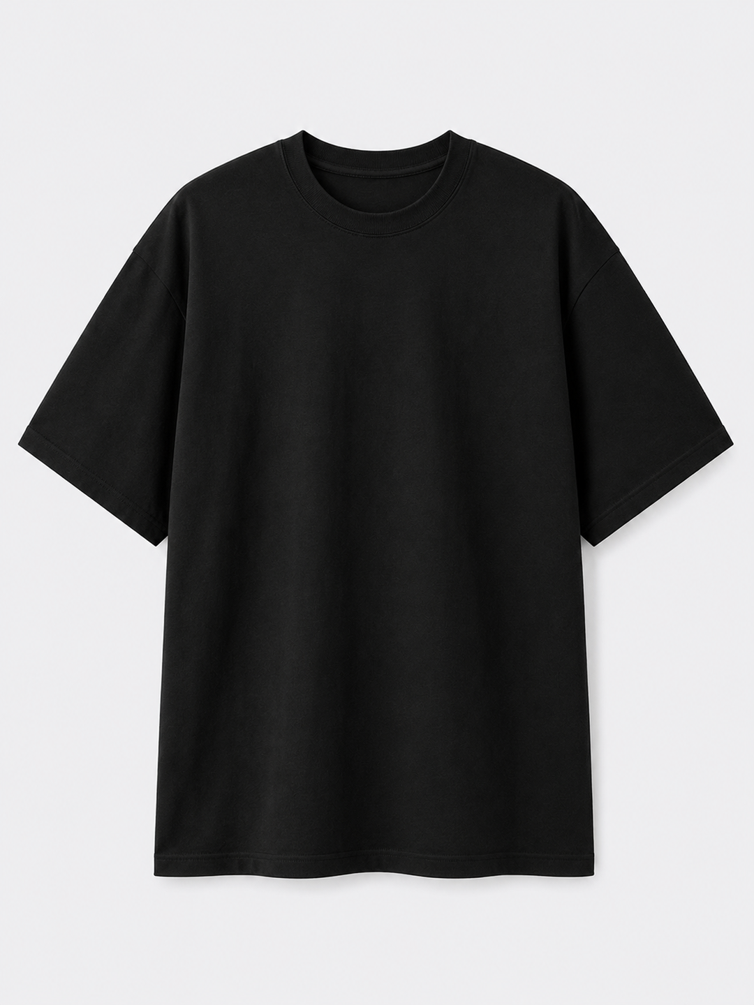 SwissFellas Herren Oversize T-Shirt mit Rundhalsausschnitt, lockere Passform