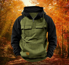 Adrian | Herren Kapuzen Pullover mit Zipper