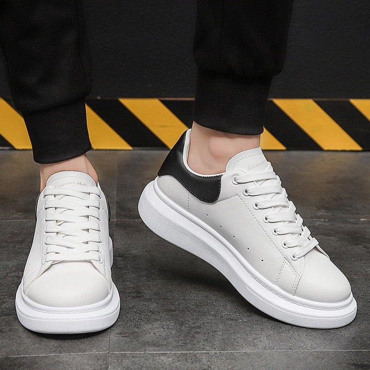 Leon | Herren Sneaker mit Plateausohle