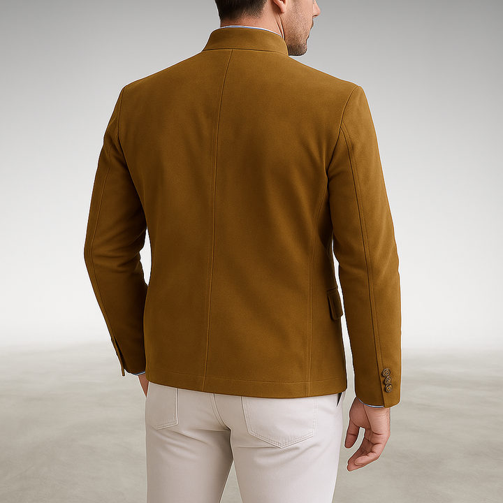 Elian | Herren Business Blazer mit Stehkragen