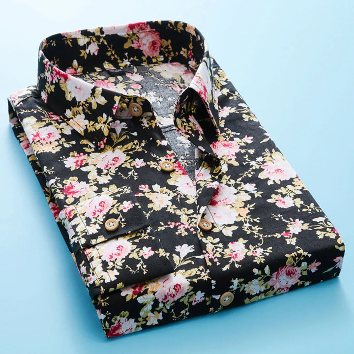Floris | Hemd mit Blumenmuster