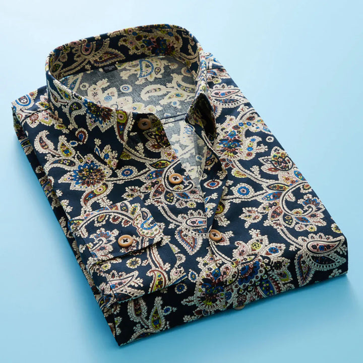 Floris | Hemd mit Blumenmuster