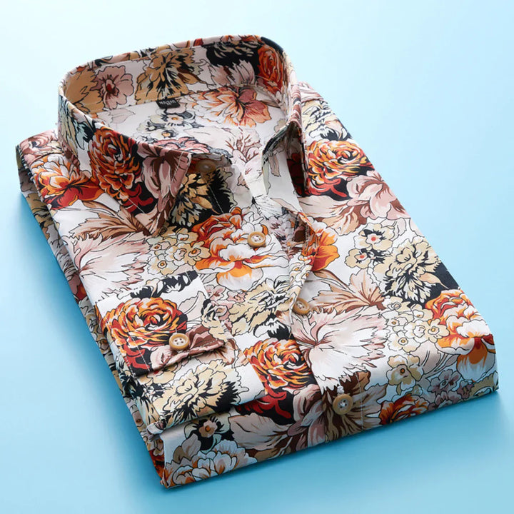 Floris | Hemd mit Blumenmuster
