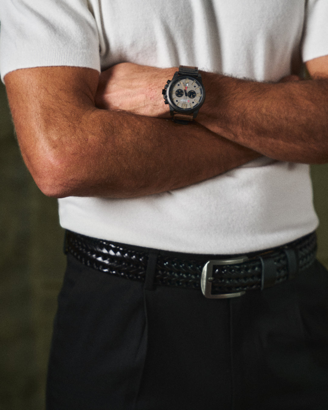 Hudson | Herren Armbanduhr mit rundem Zifferblatt