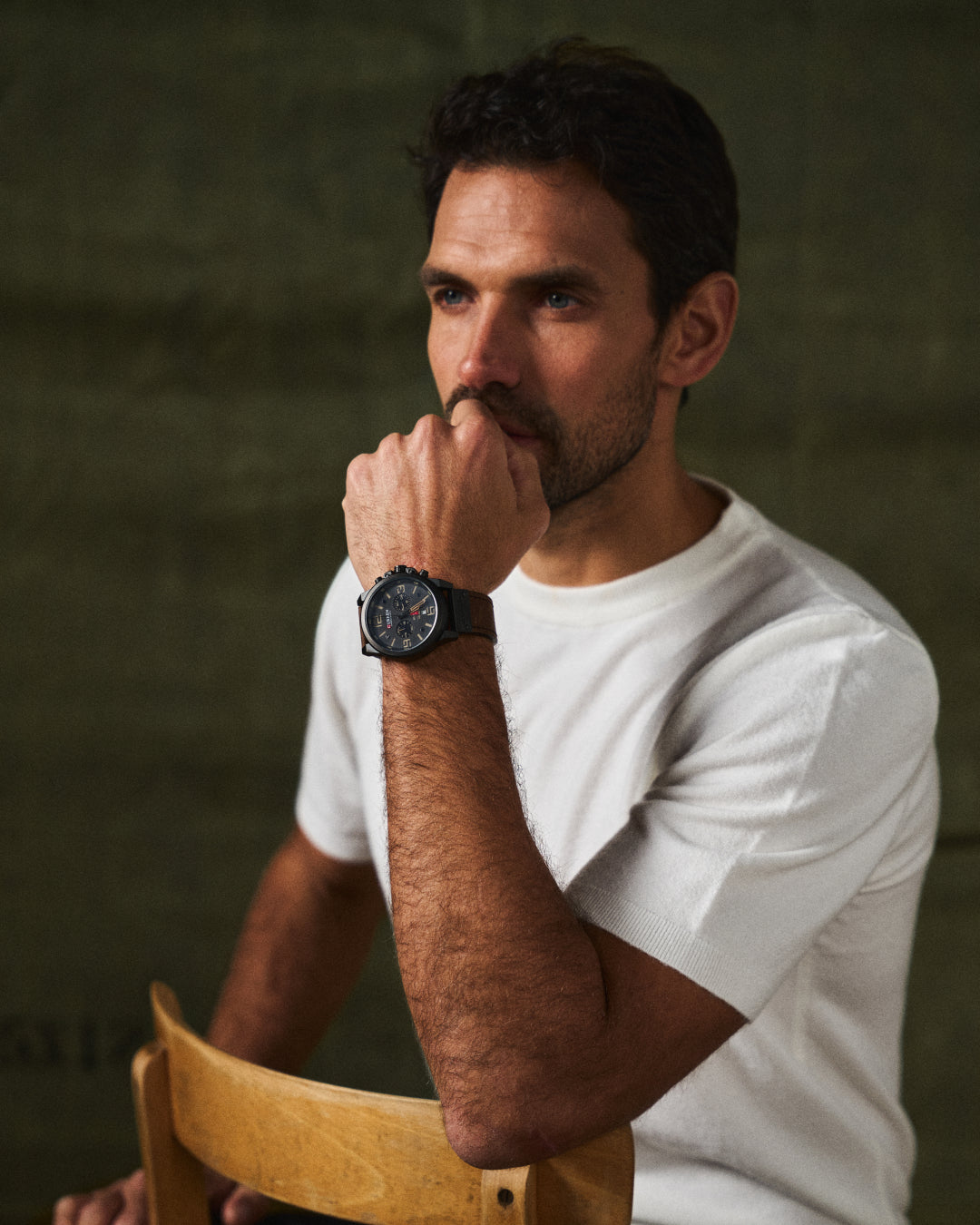 Hudson | Herren Armbanduhr mit rundem Zifferblatt