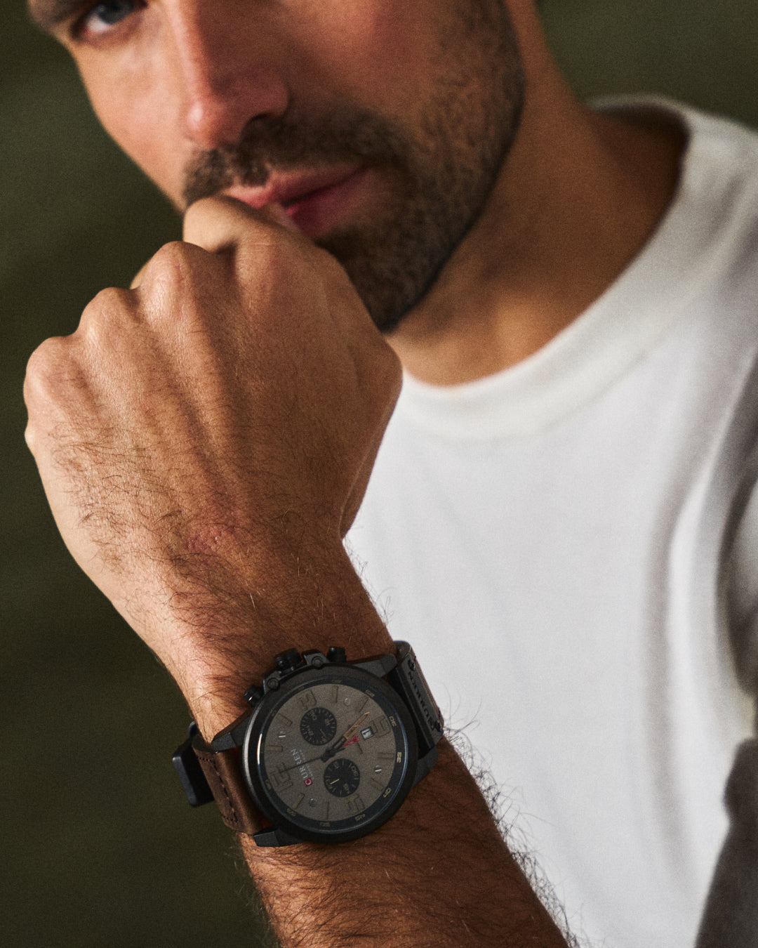 Hudson | Herren Armbanduhr mit rundem Zifferblatt