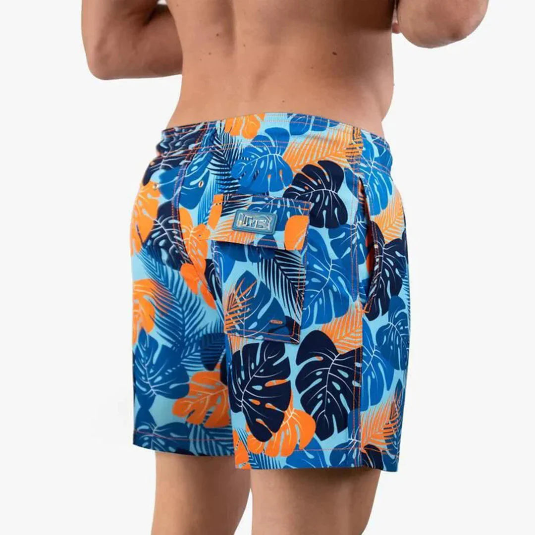Emil | Badehose mit tropischem Muster