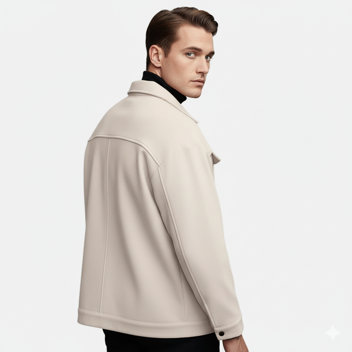 SwissFellas Herren Freizeitjacke, lässiger Casual-Stil