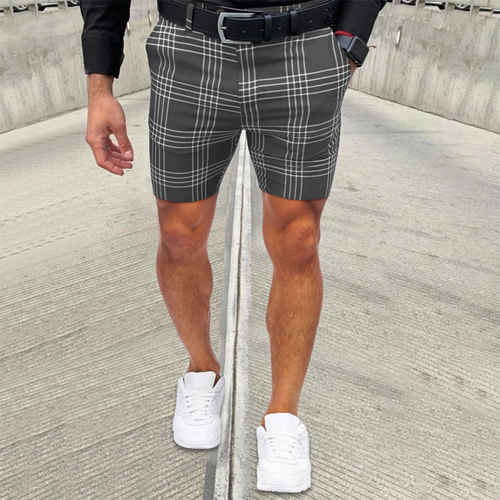 Lukas | Slim Fit Checked Shorts