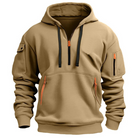 Finn | Sudadera con capucha para hombre y cremallera de un cuarto