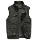 Henrik | Men's Outdoor Vest with Stand-up Collar