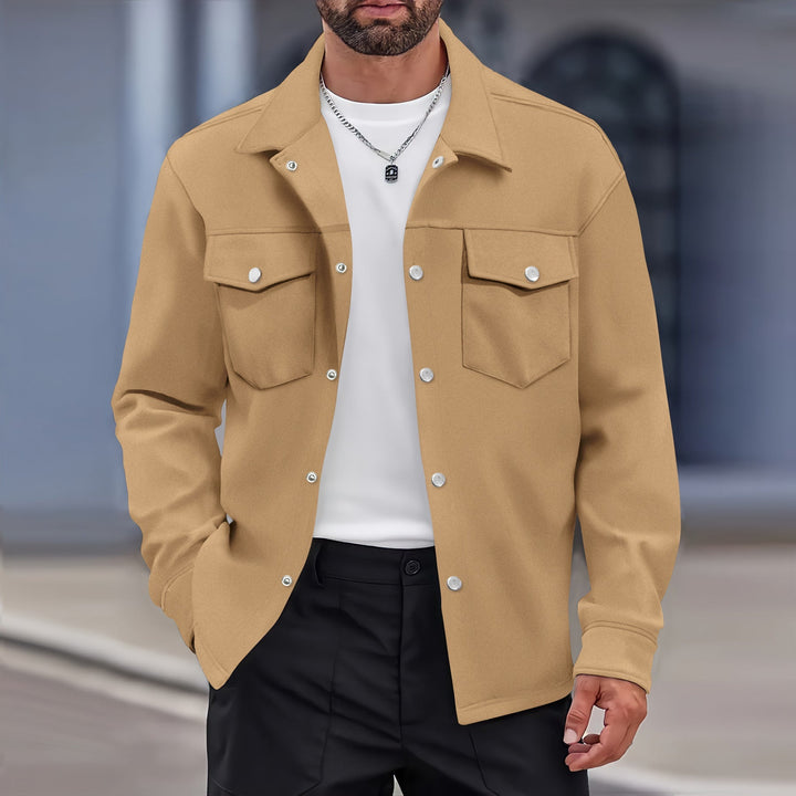 Jonas | Herren Hemdjacke mit Brusttaschen