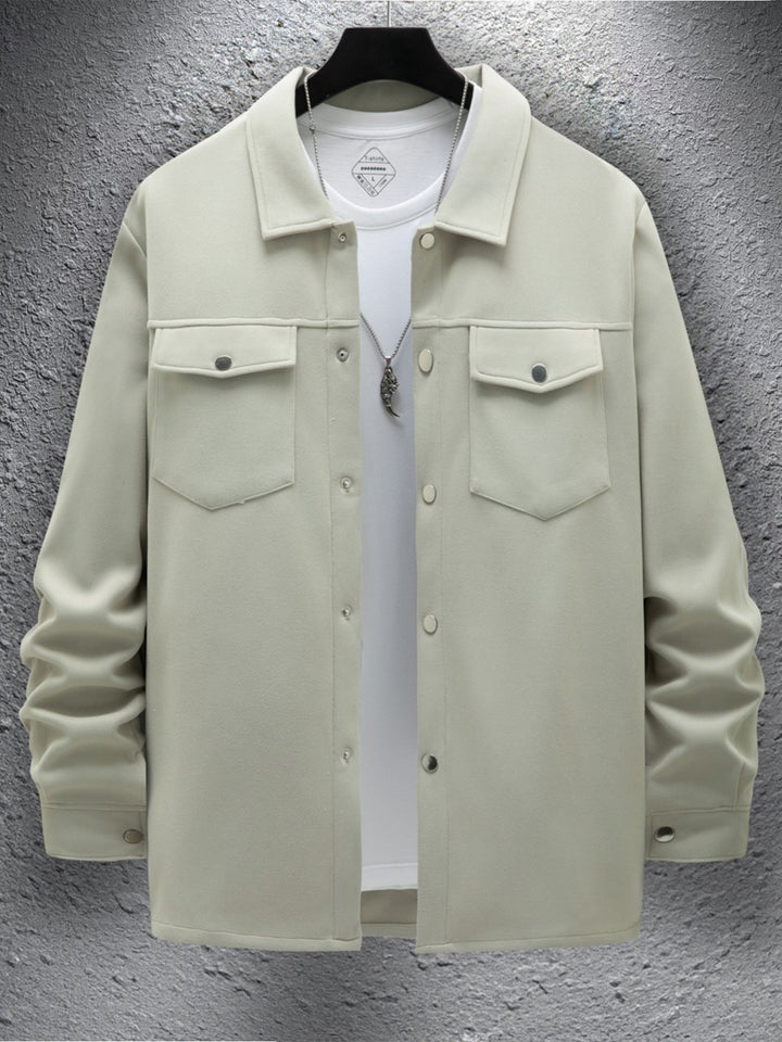 Jonas | Herren Hemdjacke mit Brusttaschen