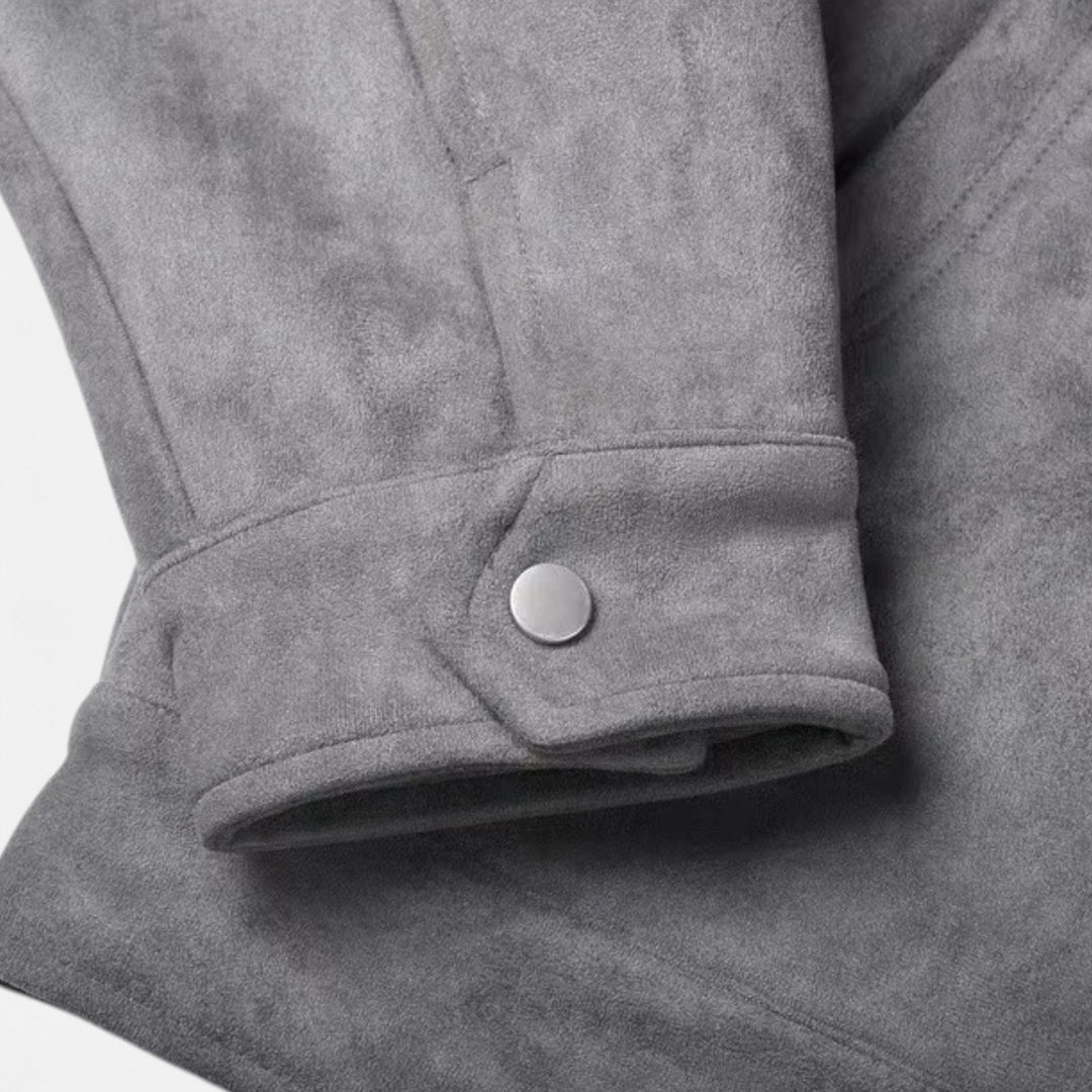 Herren Jacke mit Reißverschluss und Taschen | Langarm