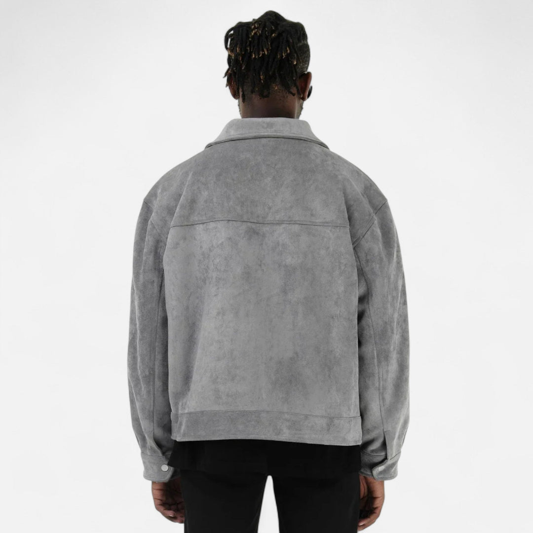Herren Jacke mit Reißverschluss und Taschen | Langarm