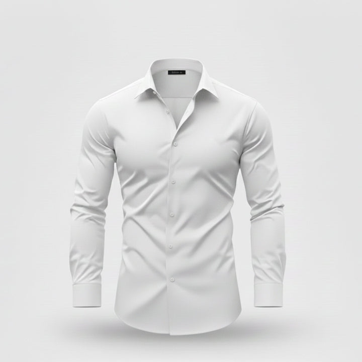 Herren Langarm Hemd mit Kragen | Formal