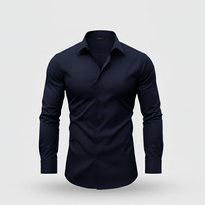 Herren Langarm Hemd mit Kragen | Formal
