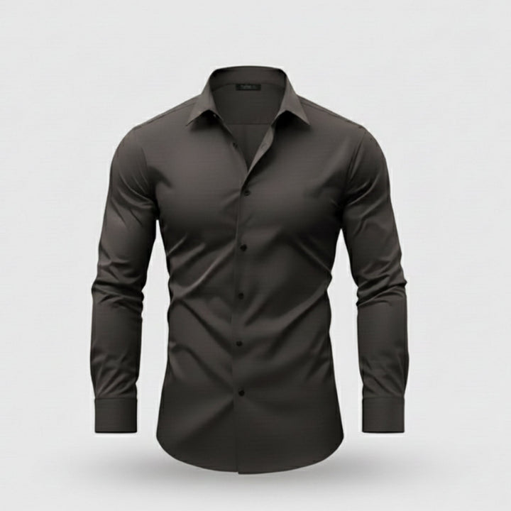 Herren Langarm Hemd mit Kragen | Formal