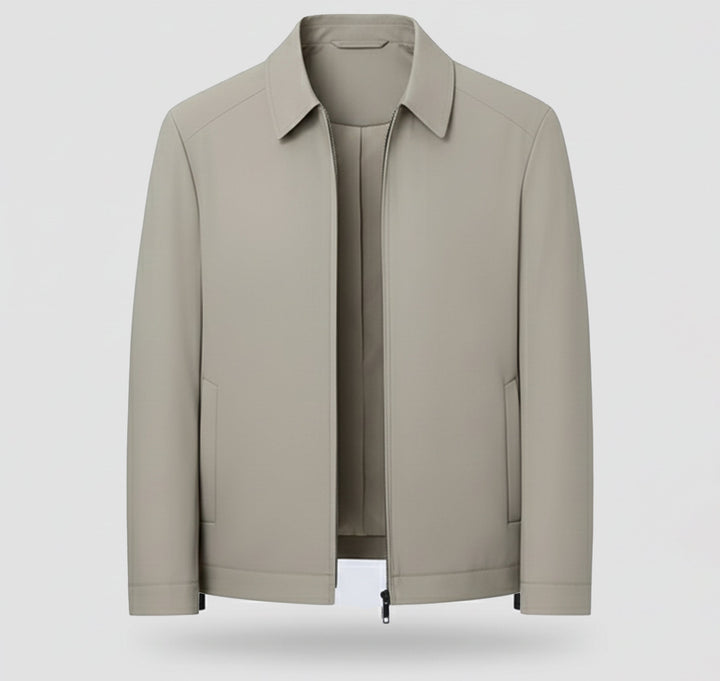 Herren Langarm Jacke mit Reißverschluss | Alltagsstil