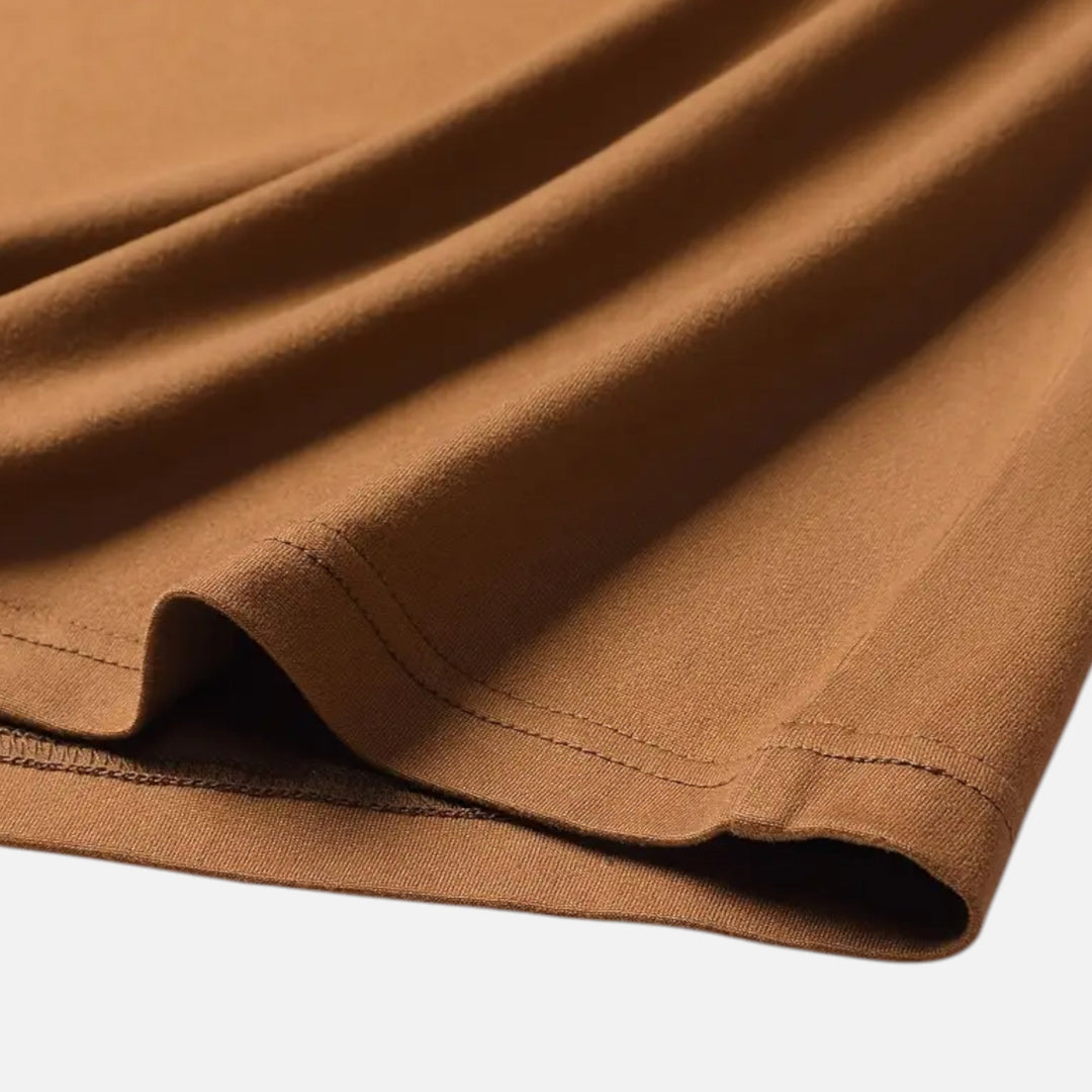 Herren Langarm Polo-Oberteil mit Kragen | Modern