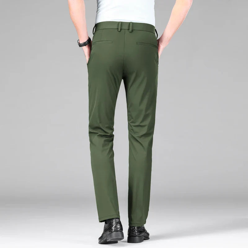 Herren Schmal geschnittene Chinohose | Gepflegt-legere Stil