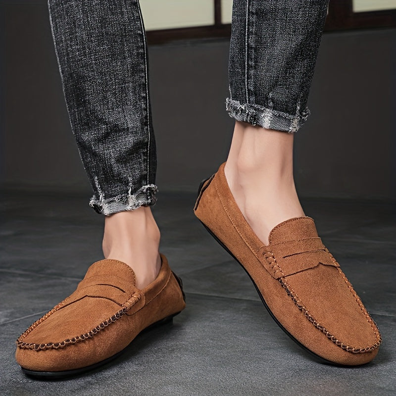 Herren Wildleder Loafer | Klassischer Freizeitstil