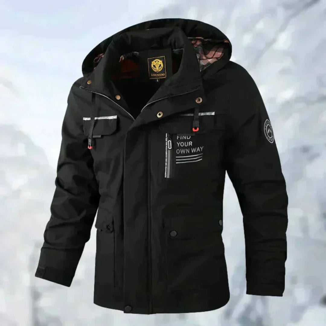 Lukas | Herren Kapuzenjacke mit mehreren Taschen