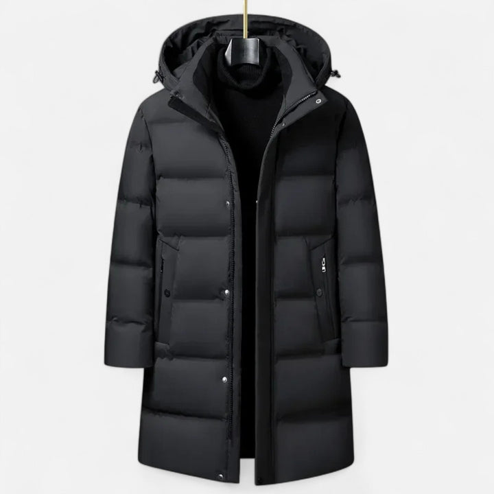 Emilian | Herren Daunenparka mit Kapuze