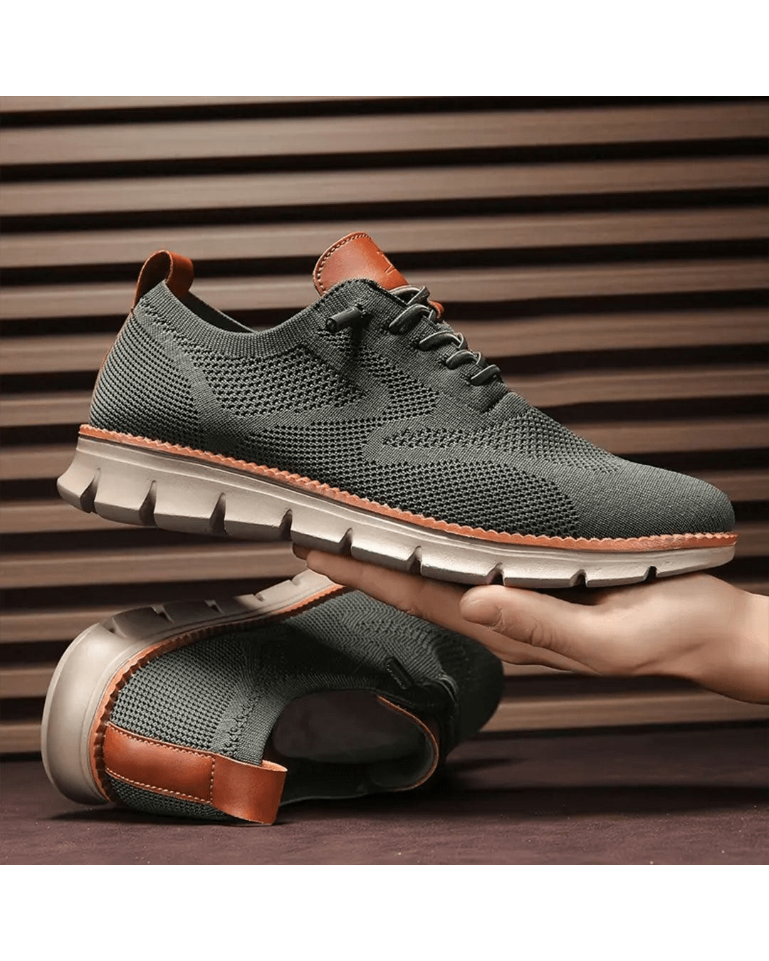 Henrik | Herren Sneaker mit Strukturoberfläche
