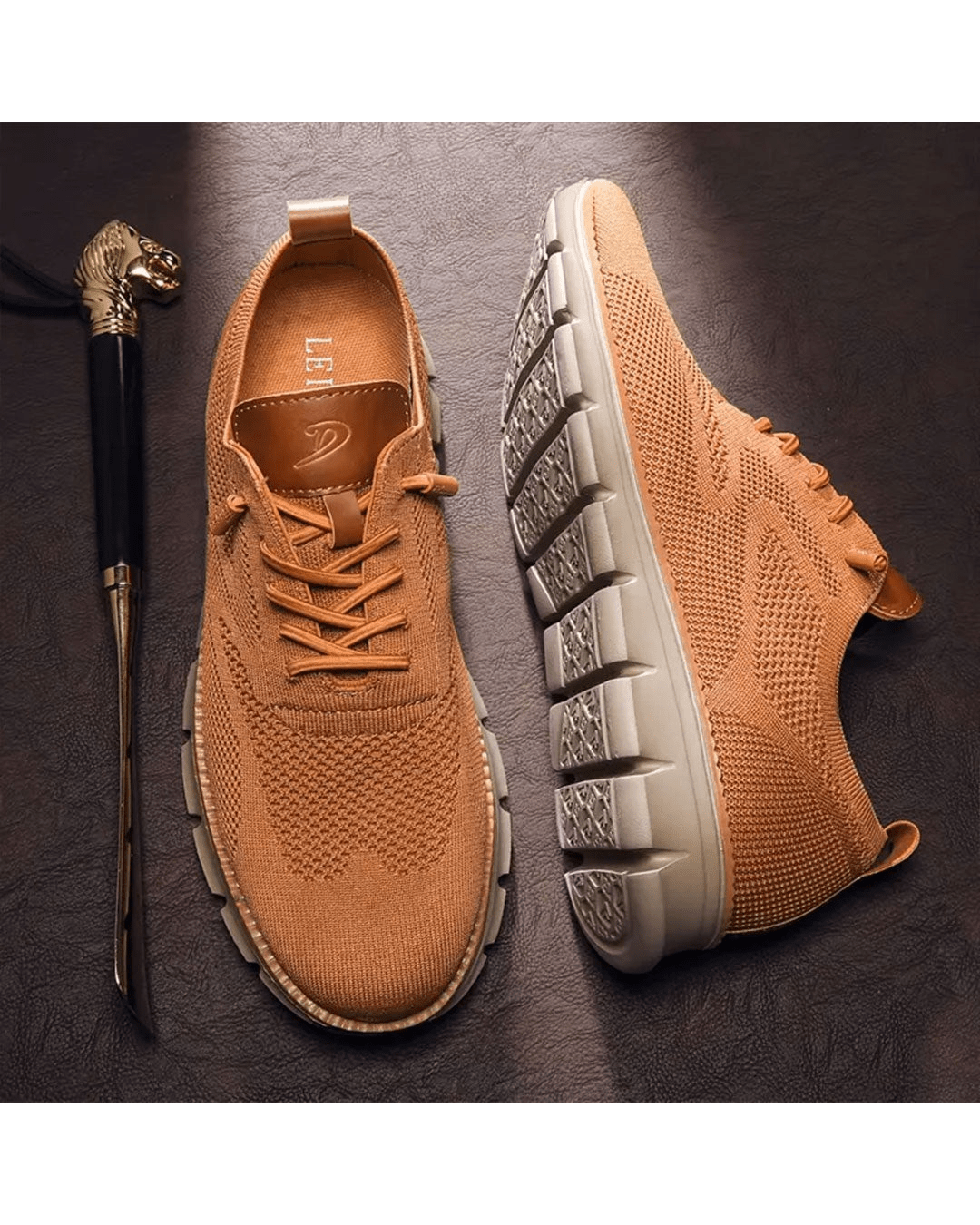 Henrik | Herren Sneaker mit Strukturoberfläche
