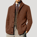 Benedikt | Men's cardigan with shawl collar
