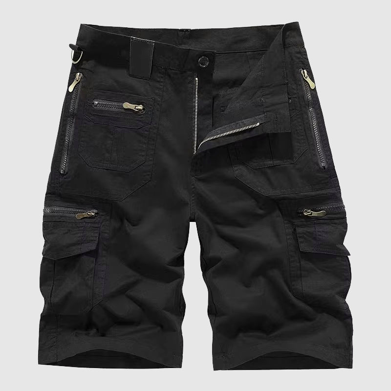 Moritz | Herren Cargo-Shorts mit Reißverschlusstaschen