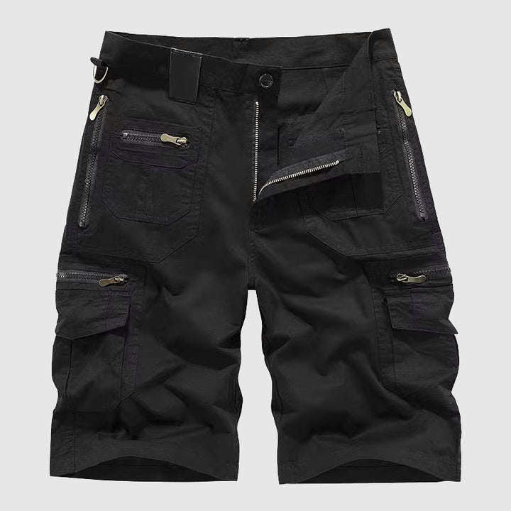 Moritz | Herren Cargo-Shorts mit Reißverschlusstaschen