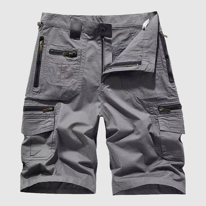 Moritz | Herren Cargo-Shorts mit Reißverschlusstaschen