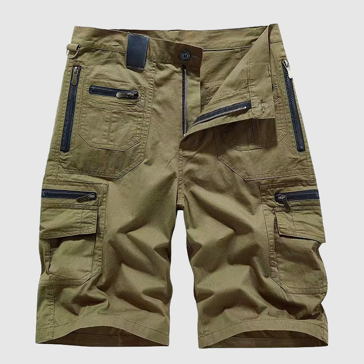 Moritz | Herren Cargo-Shorts mit Reißverschlusstaschen