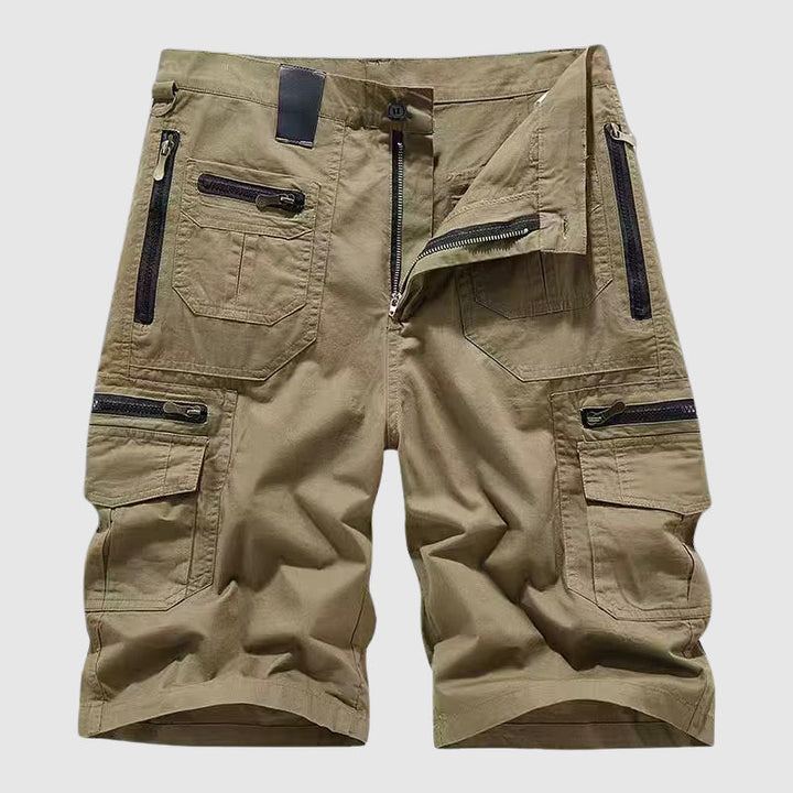 Moritz | Herren Cargo-Shorts mit Reißverschlusstaschen