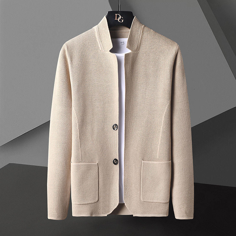 Leon | Men’s Cardigan with Button Placket