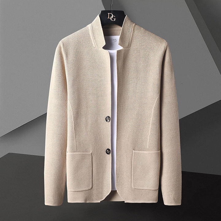 Leon | Men’s Cardigan with Button Placket