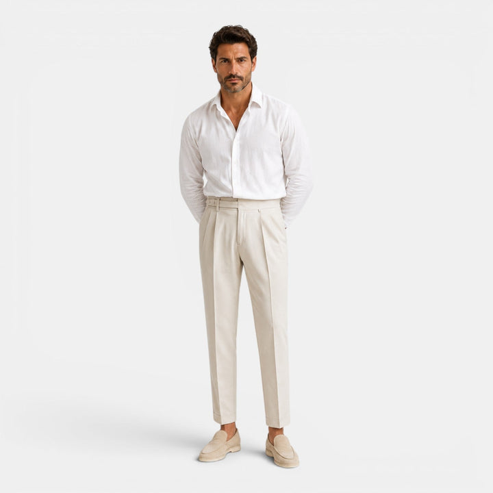 Emilian | Herren Stoffhose mit geradem Bein