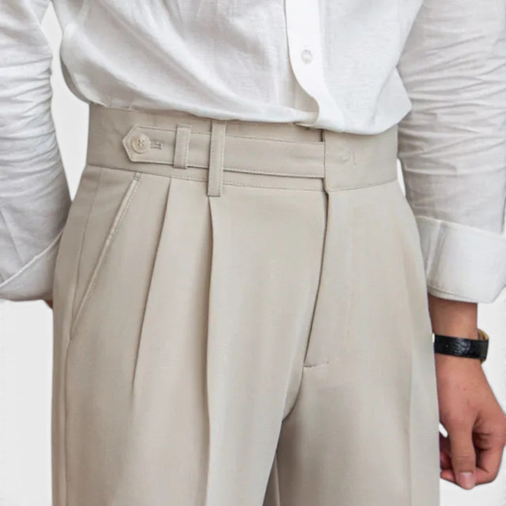Emilian | Herren Stoffhose mit geradem Bein