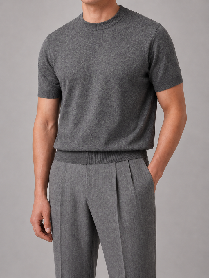 Nico | Herren Kurzarmshirt mit Rundhalsausschnitt