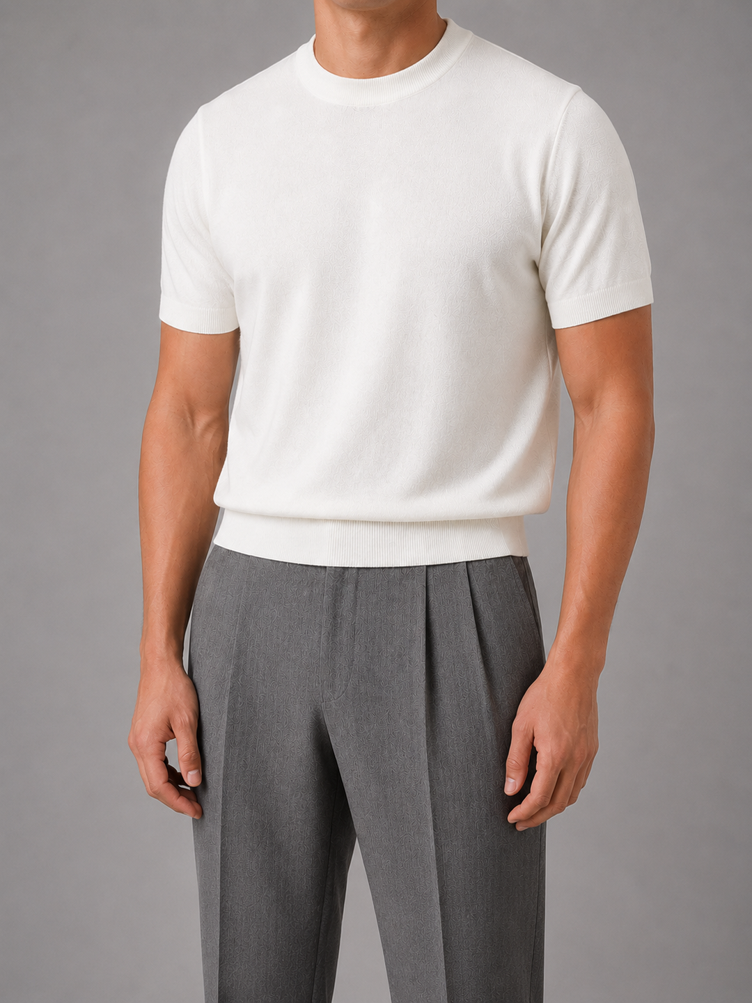 Nico | Herren Kurzarmshirt mit Rundhalsausschnitt